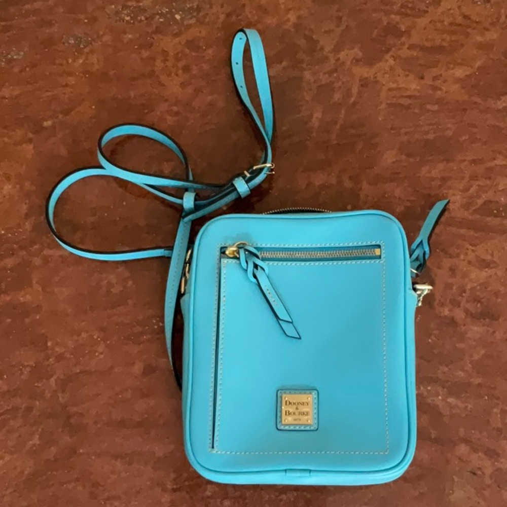 Dooney & Bourke Crossbody Purse  Aqua Blue